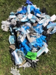 Personal Protective Equipment Litter